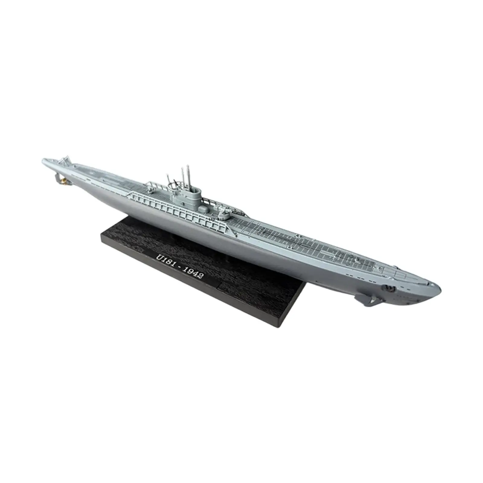 Simulation Ship Model Submarine with Base for Boys Girls Educational Toy Navy Warship Desktop Ornament