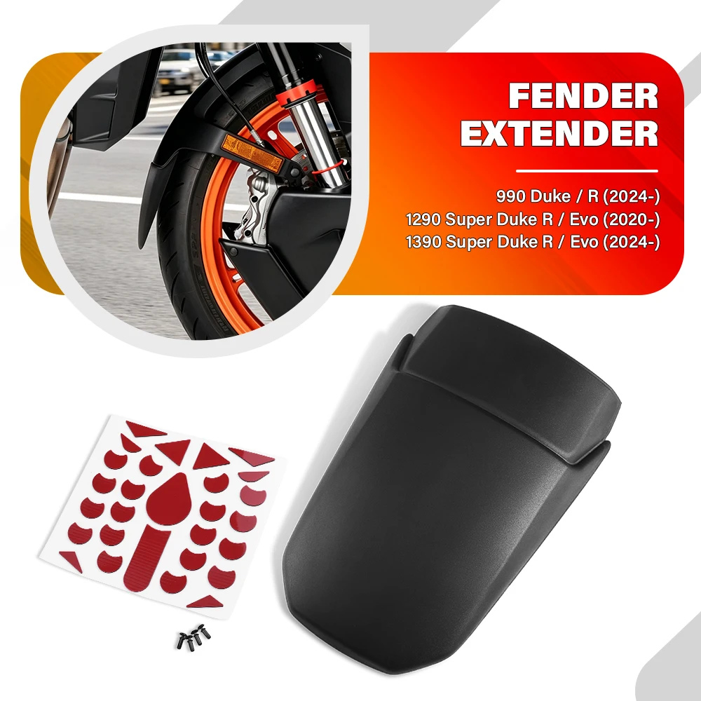 Motorrad-Kotflügelverlängerung für 1290 Super Duke R Evo, für 1390 SuperDuke R/Evo, für 990 Duke R, Kotflügelverlängerungszubehör