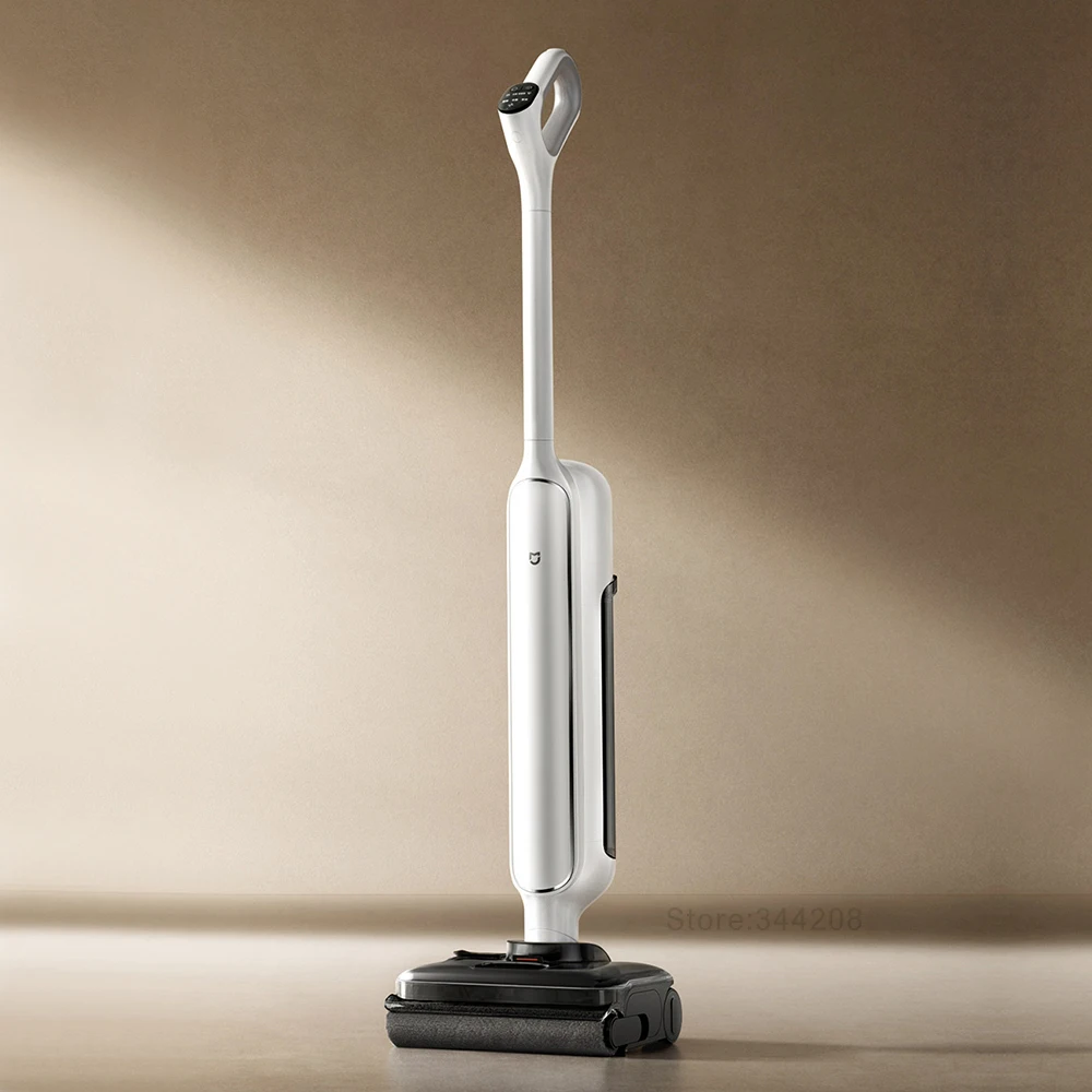 XIAOMI MIJIA Беспроводная противозапутывающая машина для мытья полов 4, домашний ручной пылесос для влажной и сухой уборки, самоочищающаяся гусеничная роликовая щетка, швабра