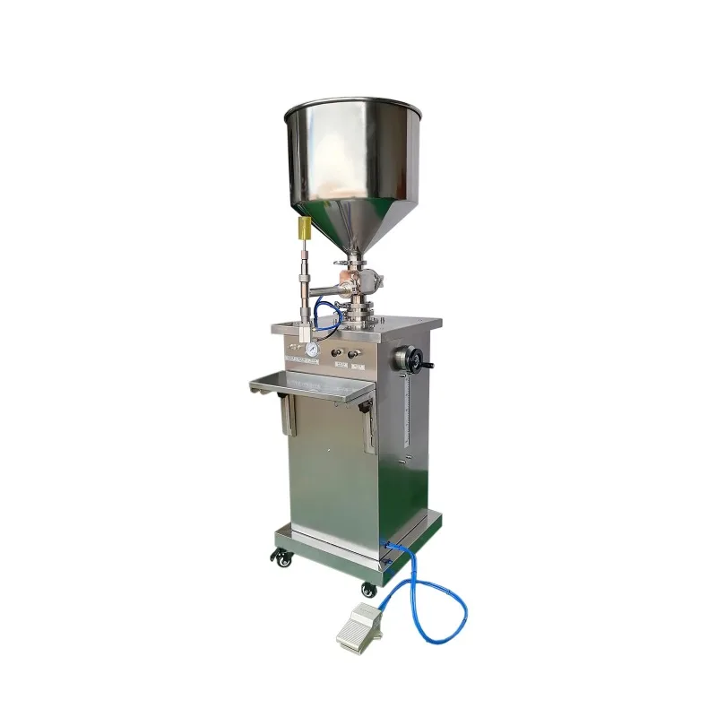 

Vertical pneumatic cosmetic medicine liquid paste gel fast and accurate filling machine