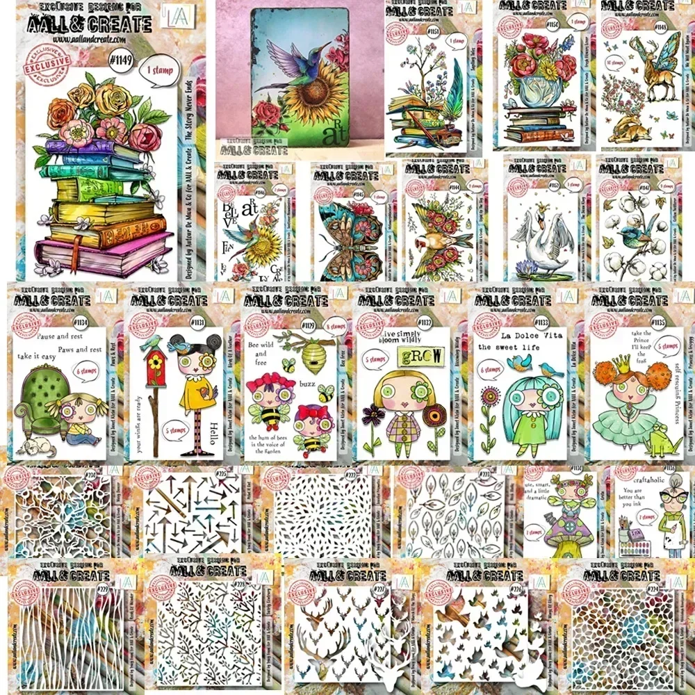 

Craftaholic Dee A7 Clear Stamps Scrapbook Diary Decoration Stencil Embossing Template DIY Greeting Card Handmade 2025 New