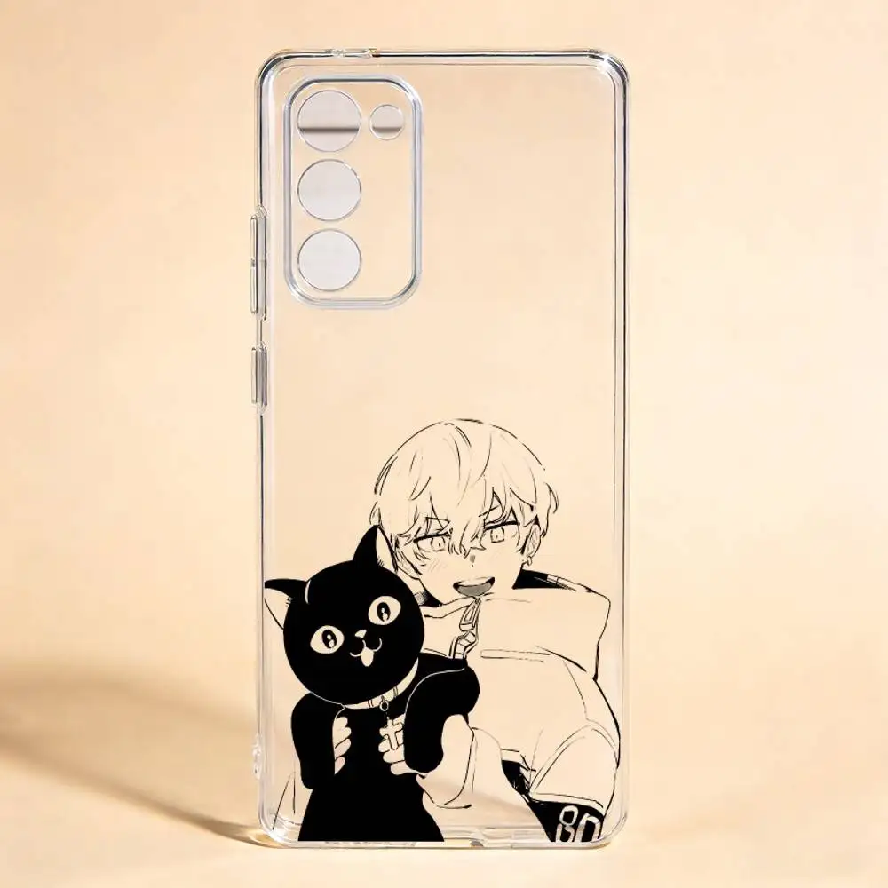 Matsuno chifuyu  Tokyo Revengers  For Samsung Galaxy S24 S25 S23 S22 S21 Transparent Cover Phone Case