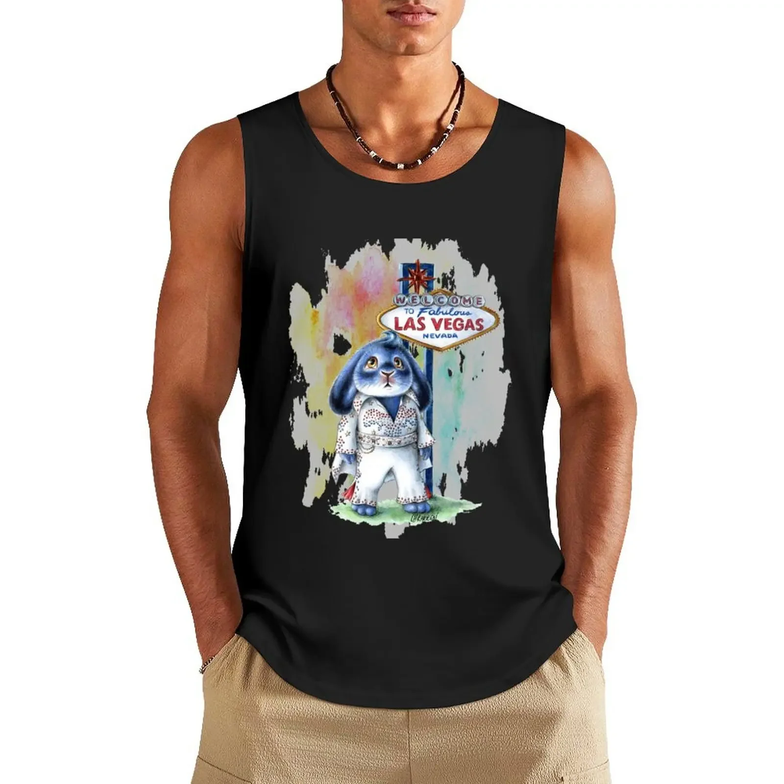 

Benny Blue - Las Vegas Tank Top clothes for men Sportswear for men