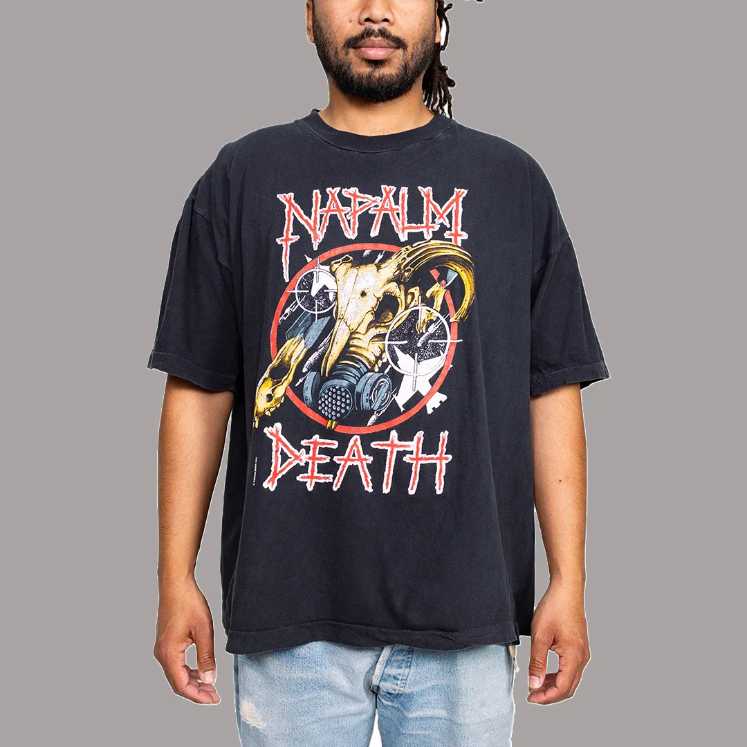 Trend Napalm Death Band Black Short Sleeve Size S To 5XL Shirt PP630