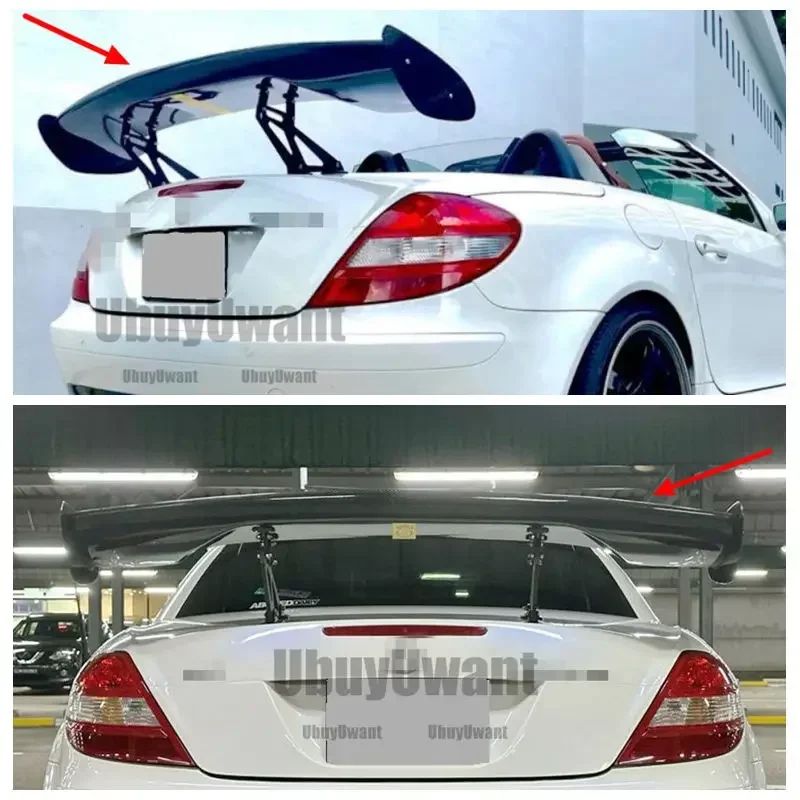 ABS Plastic Unpainted Rear Spoiler Wing For R171 R172 For Benz SLK Class 2006- 2013 SLK200 SLK280 SLK300 SLK350