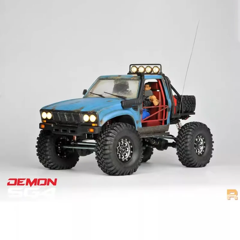 Crossrc Demon Sg4 1/10 KIT wersja Symulacja RC Model Konkurencyjny Wspinaczka Abs Twarde ciało Półciężarówka 4x4 Dzieci Zabawka dla dorosłych Prezent