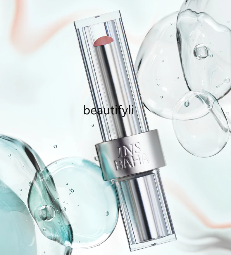 Primary color Porta, solid lip glaze lip gloss mirror water light moisturizing lipstick is not easy to stick to the cup