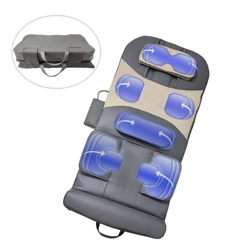 Foldable Air Compression Pressure Stretch Massage Mattress With Heated Vibrating Trending Products 2024 New Arrivals