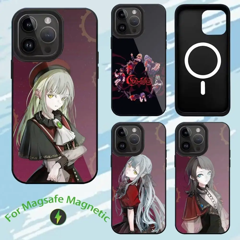 

Anime A-Ave Mujica Phone Case For iPhone 17,16,15,14,13,12,11,Plus,Pro,Max Magsafe Magnetic Wireless Charging