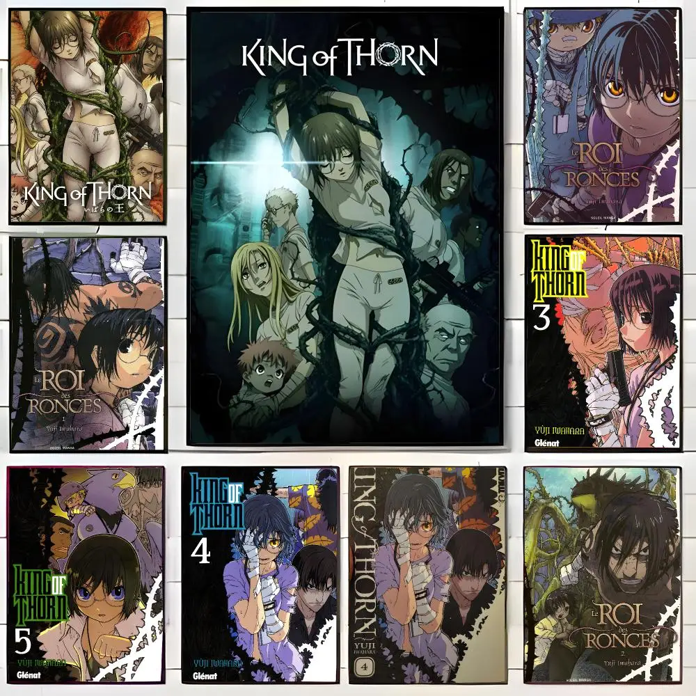 Horror Anime T-The King of Thorn Poster Wall Art Print Decorative Mural Home Decor Gift Unframed