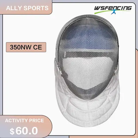 WSFENCING  CE Fencing mask, sabre mask 350NW fencing helmet, fencing gears and equipments