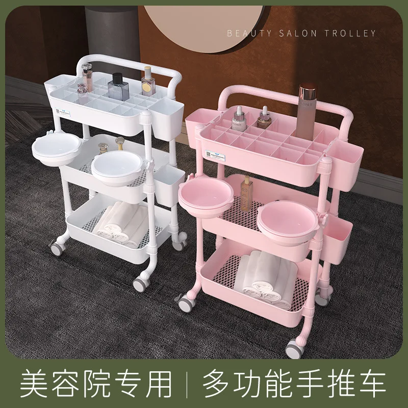 Shelf Multifunctional Three-layer Japanese Tool Cart with Drawer