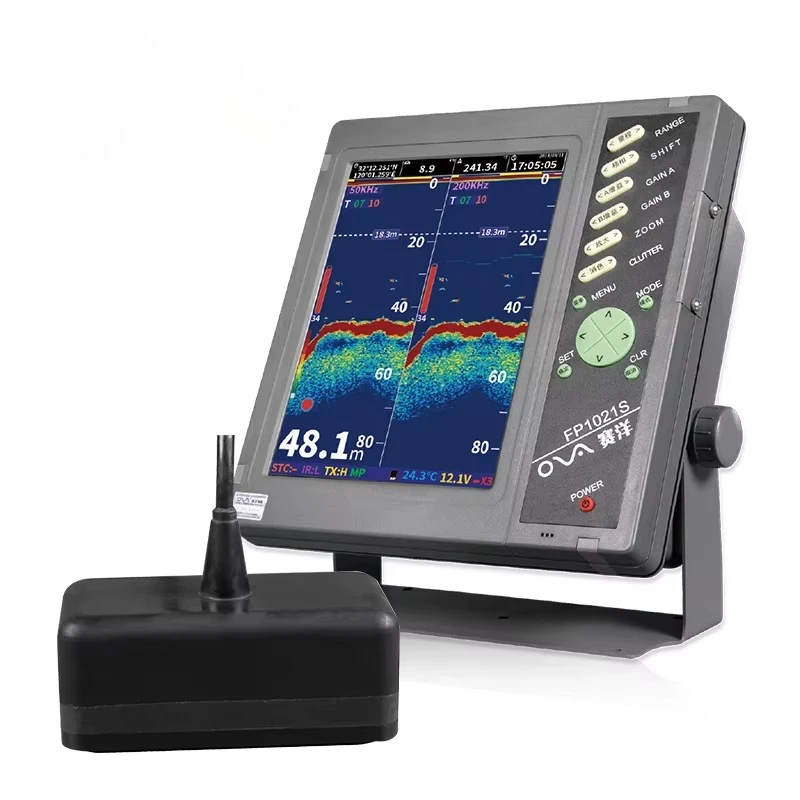 

10-Inch Sonar Echosounder Fishfinder From Manufacturer Depth Finder and Fishfinder for Fishing Marine Supplies