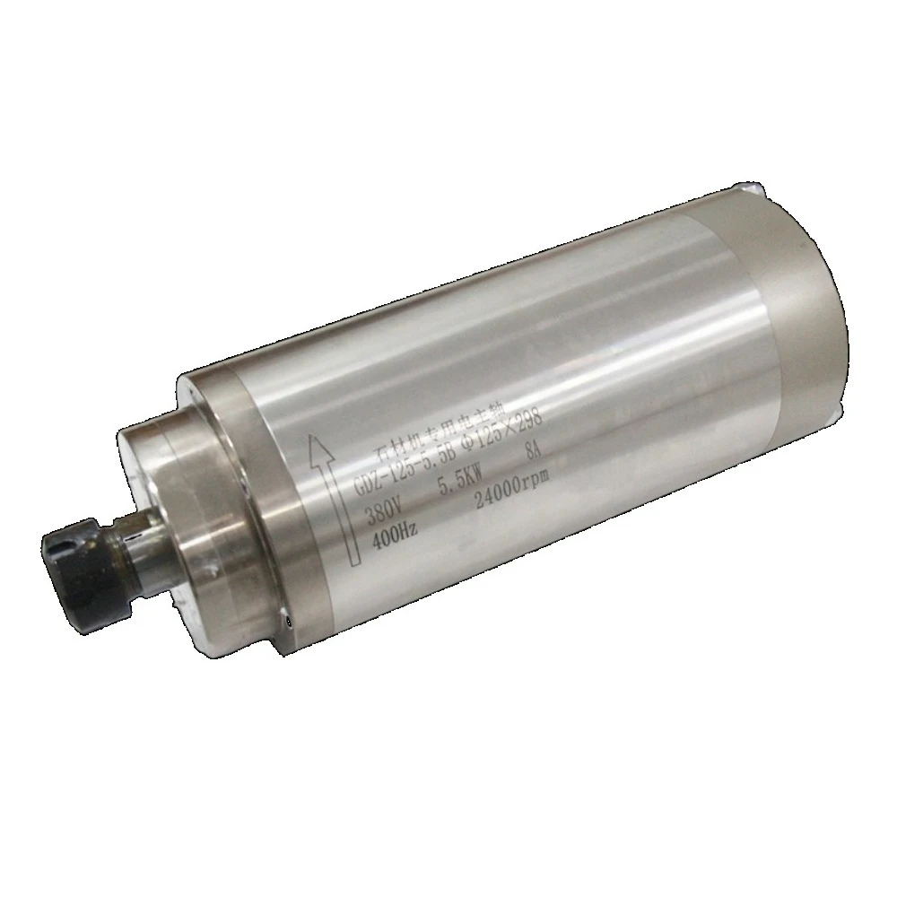 

5.5kw 24000 rpm stone carving high-speed water-cooled AC CNC spindle motor