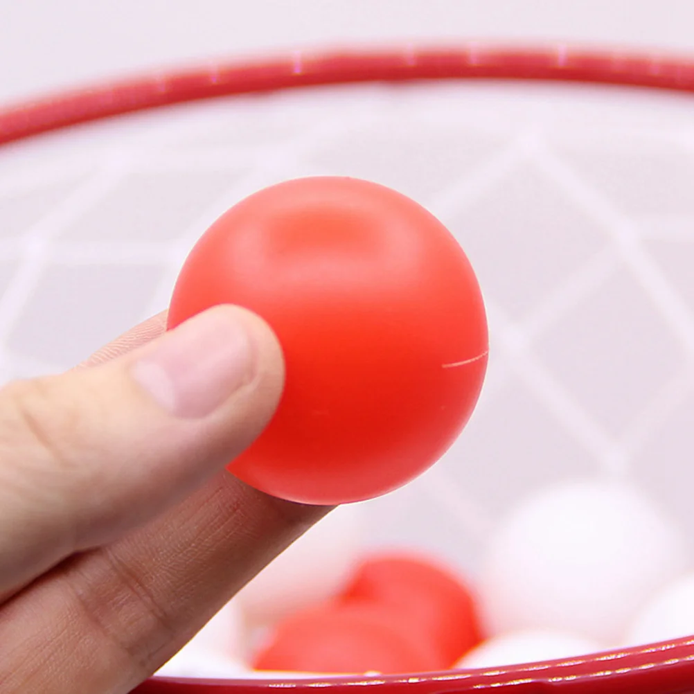 Fascia per capelli palla giocattolo cattura basket gioco per bambini fascia per la testa bomboniere all'aperto giocattolo genitore-figlio (rosso)