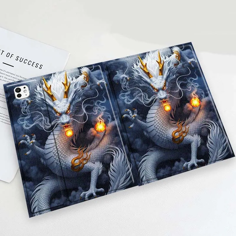 

Dragon Cool Stylish Cover For iPad Pro Mini Air 1 2 3 4 5 6 7 10 11 th 8 9 gen 11 M4 M5 Foldable Tablet Case