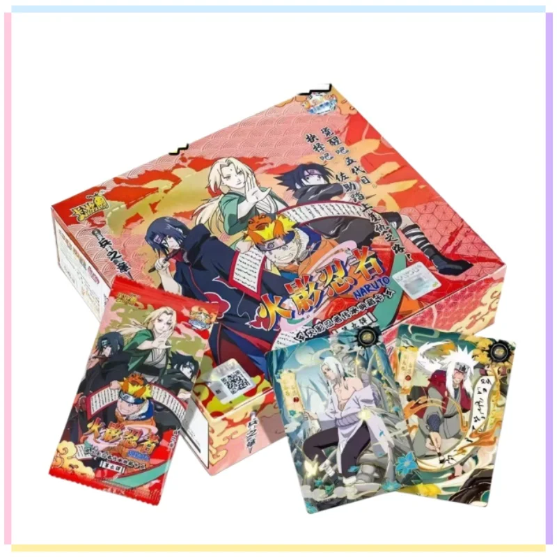 KAYOU Genuine Naruto Heritage Collection Cards Chapter of Soldiers Wave 7-9 Naruto Uzumaki Sasuke Uchiha Anime Trading Cards