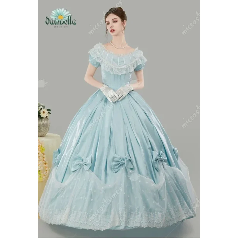 فستان نسائي من DAIZBELLA على طراز العصور الوسطى وعصر النهضة والقرن الثامن عشر الفيكتوري، فستان حفلة عتيق رائع لعيد الهالوين