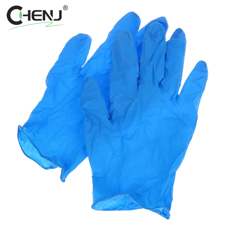 1Pair Gloves Disposible Nitrile Gloves Housework Cleaning Car Industry Gardening Pet Care Cooking Working Hair Dye Gloves Tools