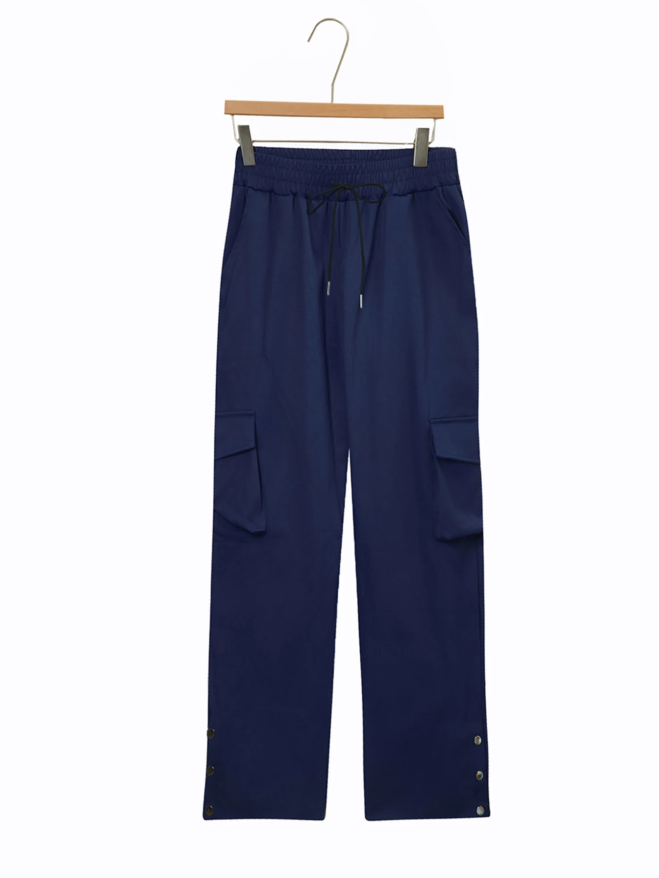 Spring Autumn New Men's Fashion Workwear Pants Multiple Pockets Casual Sports Long Trousers
