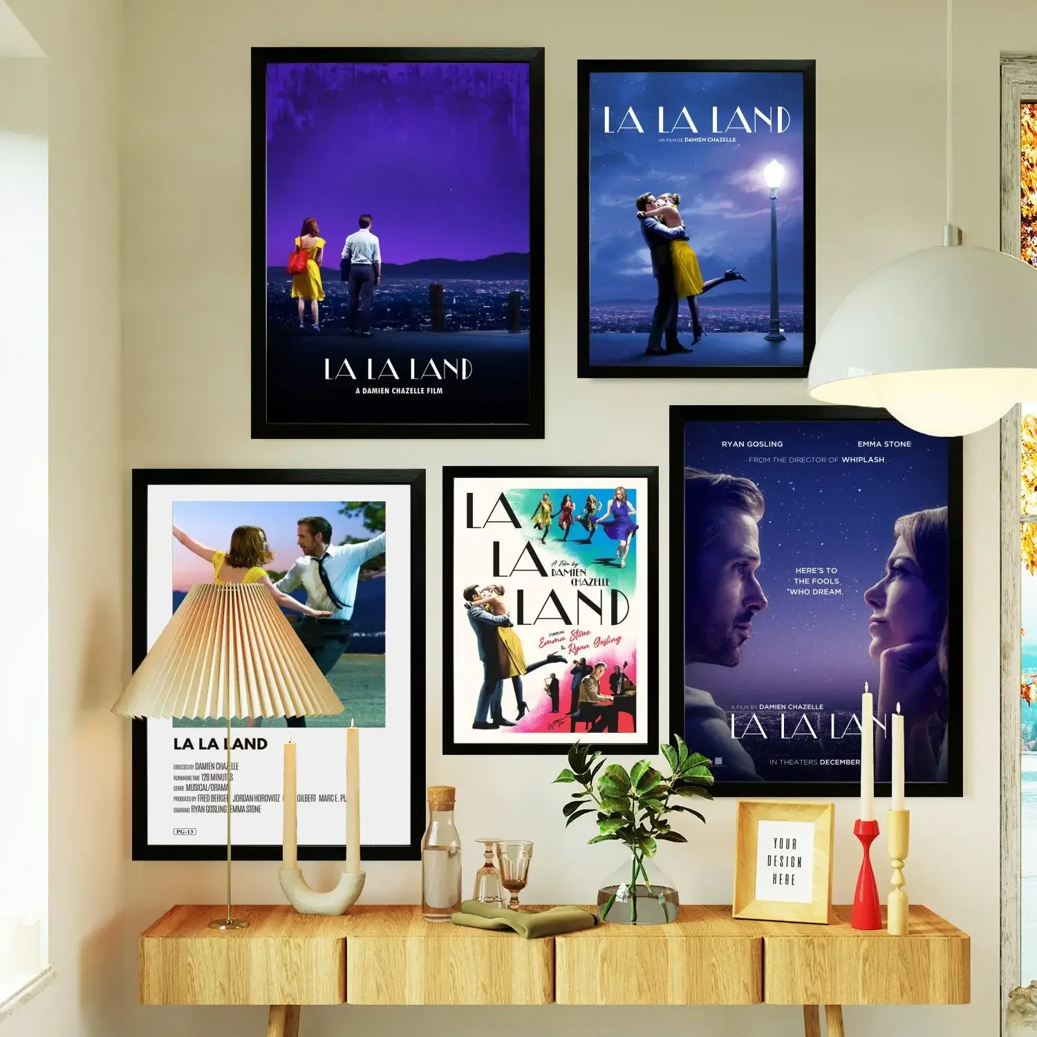 la la land Poster Prints Wall Art Canvas Painting Poster For Modern Family Living Room Home Decor