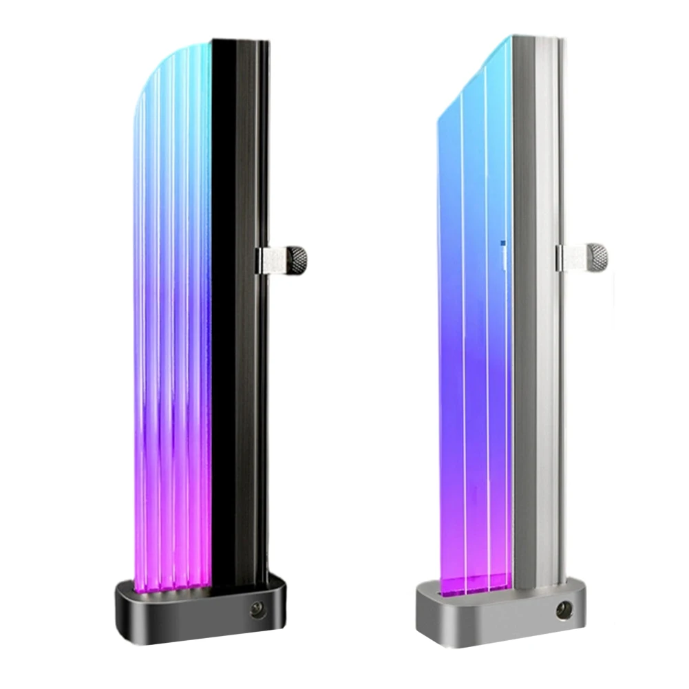 ARGB GPU Support Bracket with 5V 3Pin Addressable RGB Lighting Height Adjustable Aluminum Alloy with Magnetic Base for PC Cases