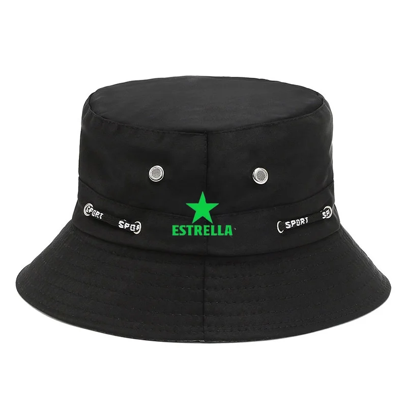 

Korean style star men's and women's fisherman hats cross-border simple casual four-season style anti-UV sunshade sun hat