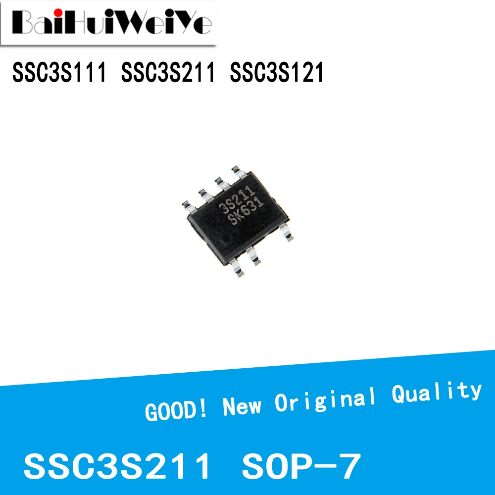 SSC3S111 3S111 SSC3S211 3S211 SSC3S121 3S121 SMD SOP-7 Nowy dobrej jakości chipset