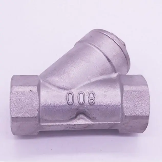 

1 шт. 304 нержавеющая сталь с внутренней резьбой Y-образный фильтр DN40/50 47 мм-60 мм