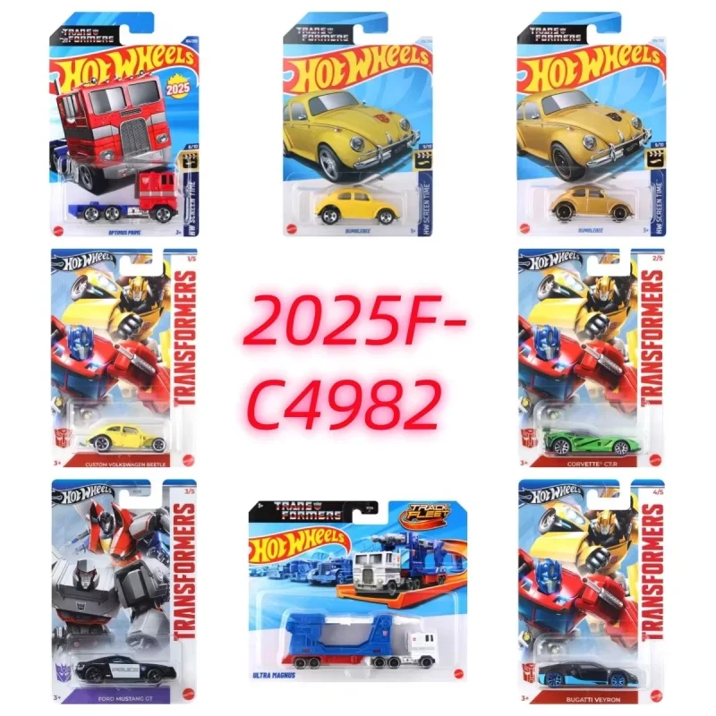 

Hot Sale Hot Wheels Volkswagen Beetle Gold 1/64 Diecast Model Car Transformer Bumblebee186 Custom Models Collecte Birthday Gifts