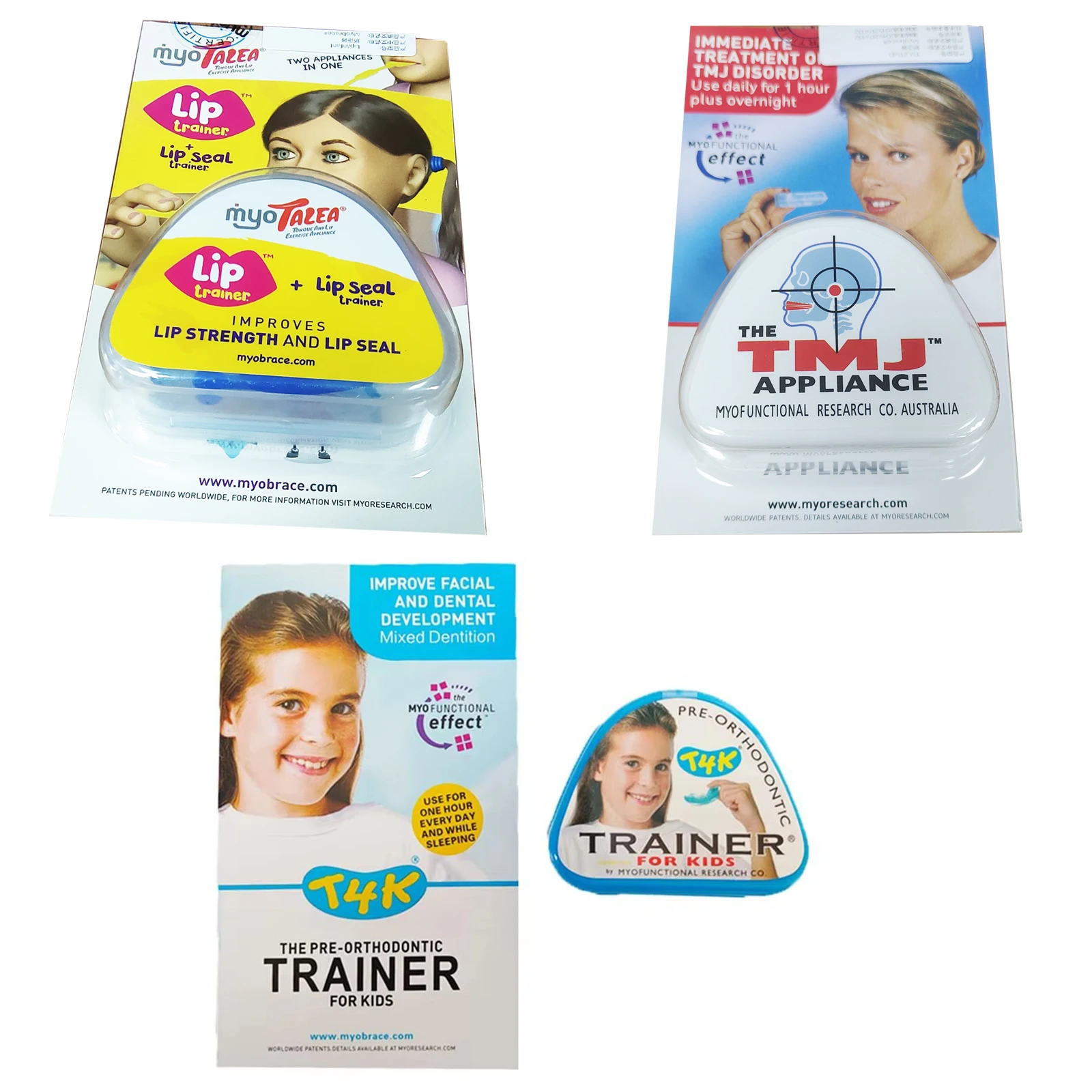 Dental MRC Orthodontics For Children Teeth Trainer Original Myobrace J2,T,I-3,K,A,T4K,Lip Series