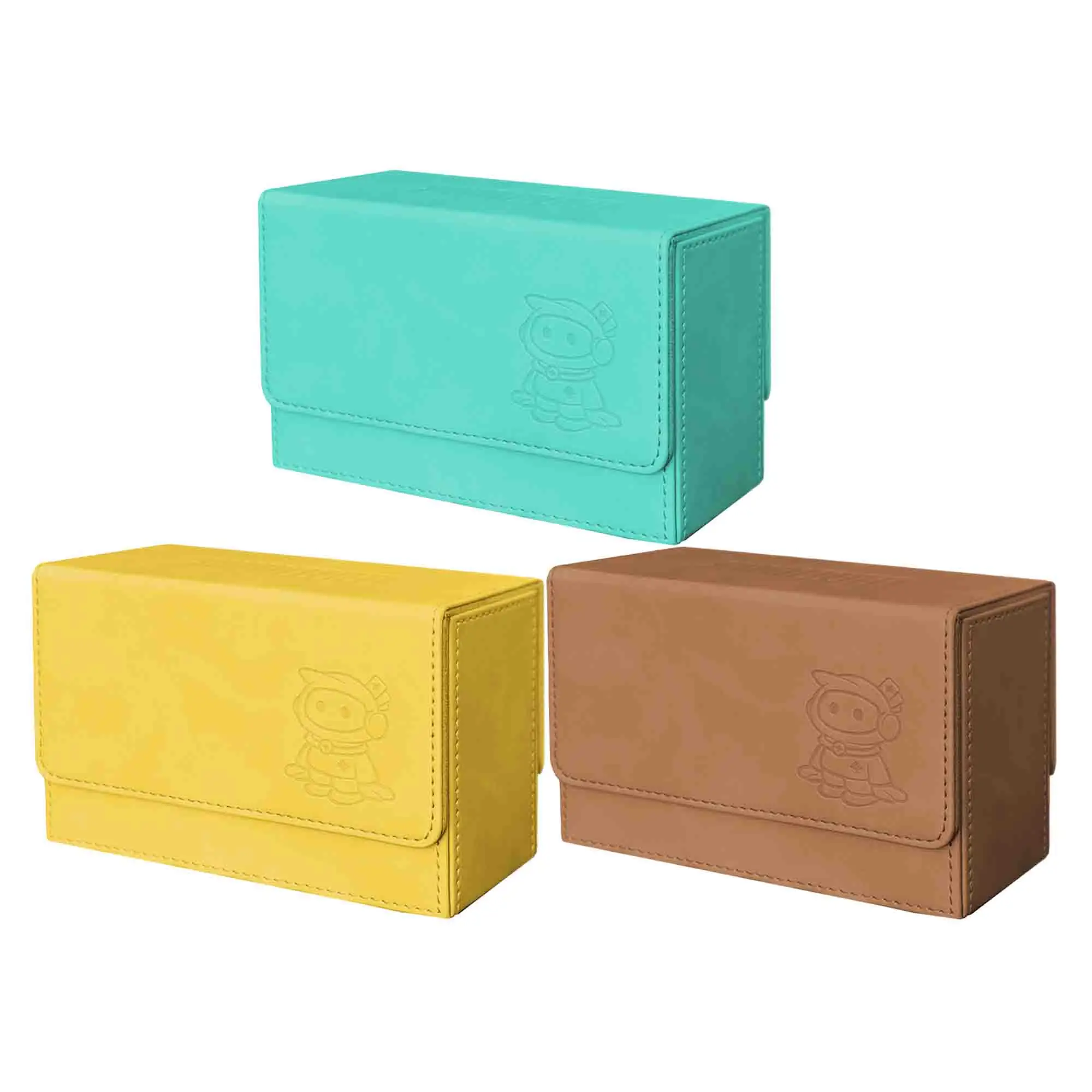 

Diy Self Made Ws Ygo Opcg Dtcg Ptcg Коробка для хранения карт Большая емкость Tcg Кожаная высококачественная коробка для хранения карт Аниме Карты Подарочные игрушки