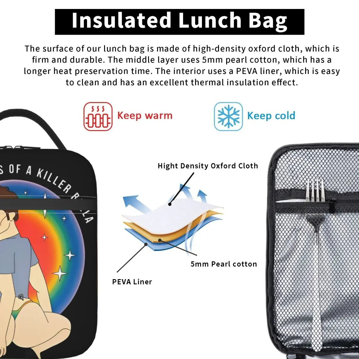 جاكوب توايلايت بيلا أين الجحيم هل كنت لوكا حقيبة الغداء صندوق الغداء المدرسية للجنسين الترفيه طباعة أكياس الغداء الحرارية