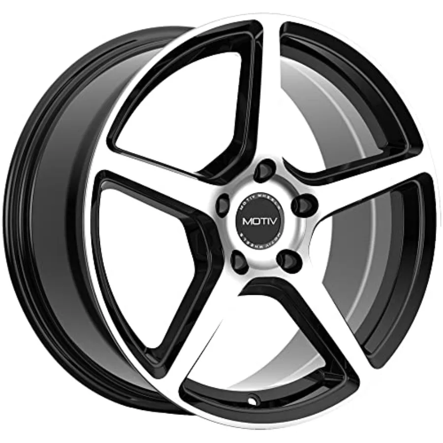

17 Inch Black/Machined Wheel Rim 17x7.5 5x4.5 +40mm for Motiv 433MB Application