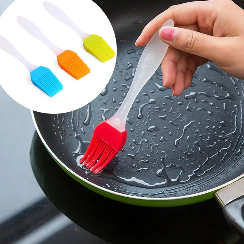 Silicone Baking Brush Bakeware BBQ Cake Pastry Bread Bakeware Oil Roast Cream Utensil Cooking Basting Tools Kitchen Gadgets