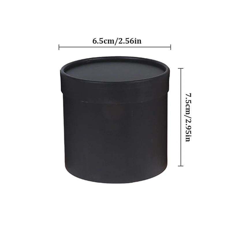 Mini Flower Bucket Round Hug Bucket Gift Box Bouquet Packaging Cylindrical Flower Box DIY Wedding Valentines Day Gift 6.5*7.5CM