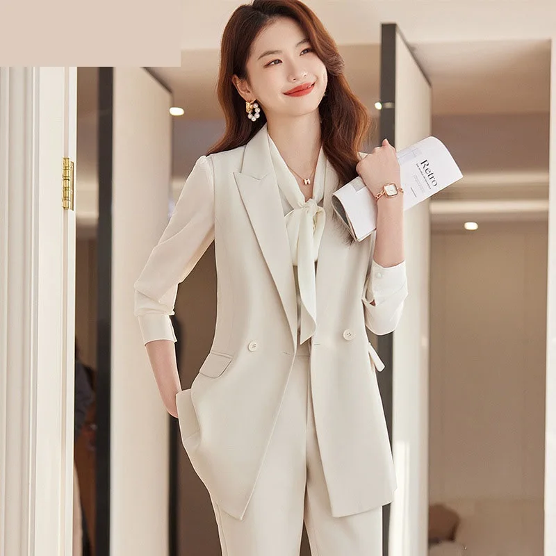 Women's Vest Jacket 2024 New Fashion Sleeveless Jacket Professional Blazer Vest Coat Korean Slim Femme Waistcoat Tops Outerwear