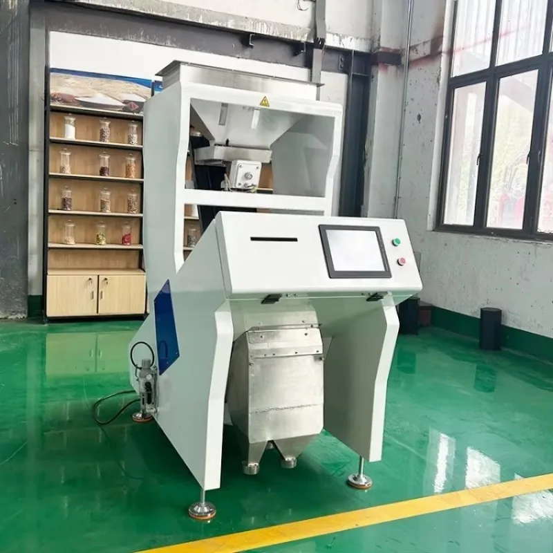 Factory Anysort Guangdong Optical Wooden Magnetic Nuts Tea Hazelnut Bean Cashew Color Sorter Sorting Machine Customized