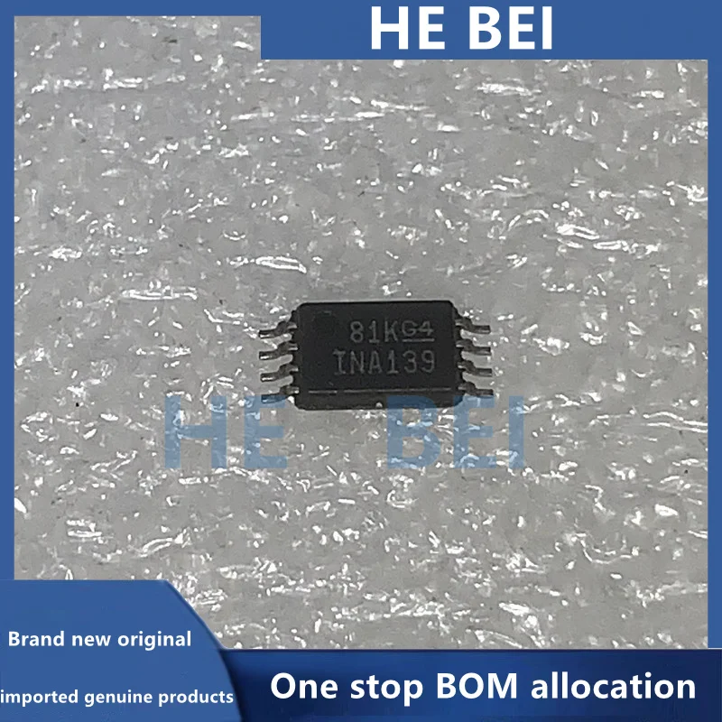 New Genuine Imported INA139 INA139QPWRQ1 TSSOP-8 Current Shunt Monitor