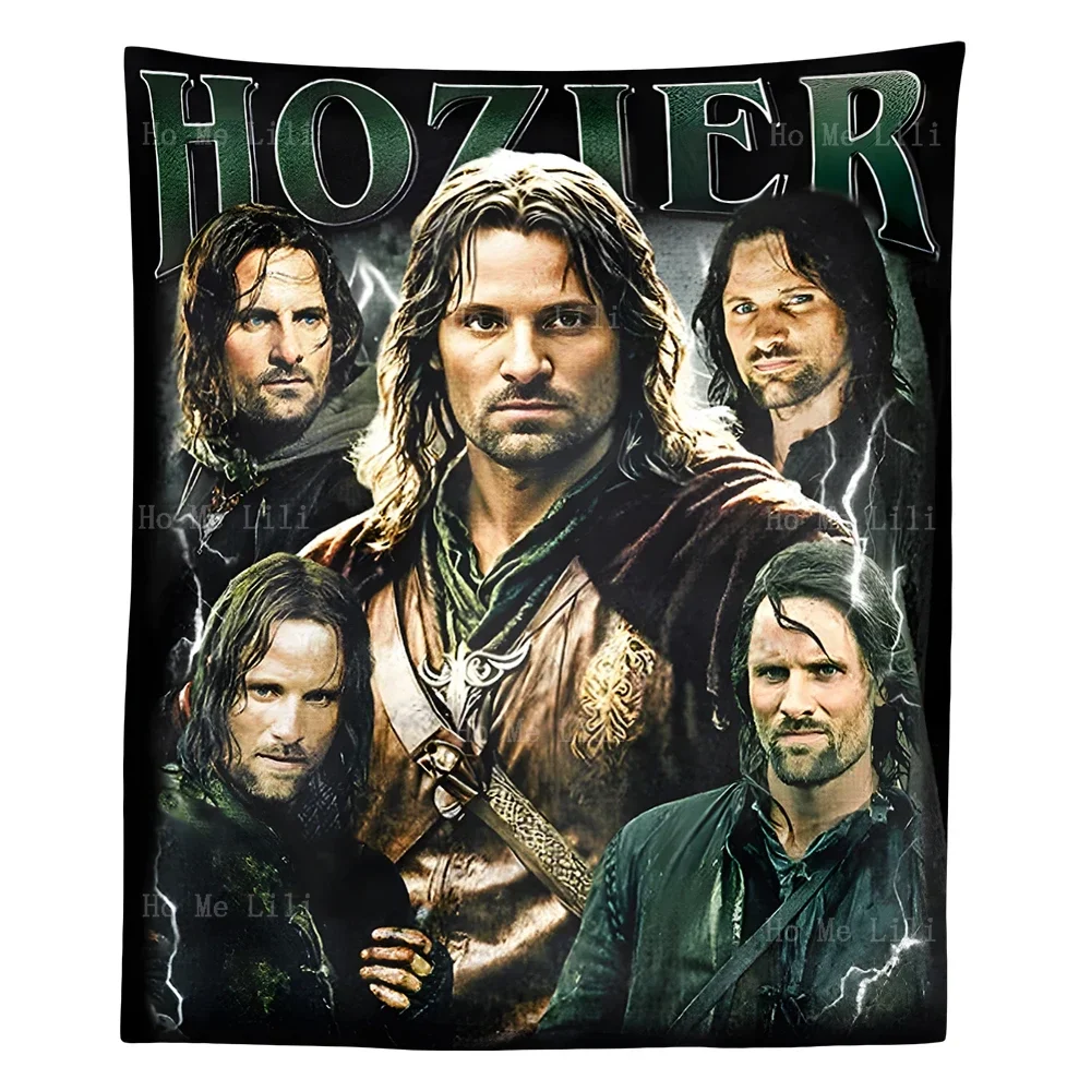 Hozier Aragorn Tribute Aesthetic Retro Design Classic Poster Tapestry Wall Hanging Decor For Bedroom Living Room Dorm