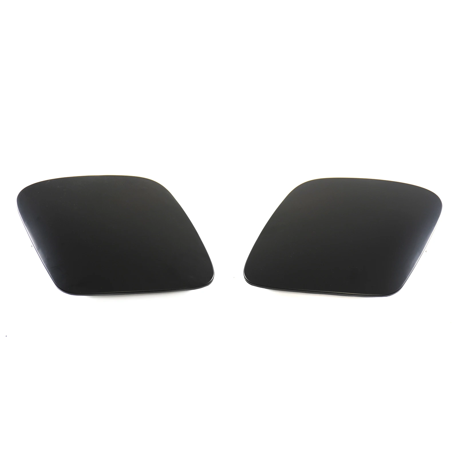 A Pair Front Headlight Covers For Chevrolet Corvette C5 1997-2004 Glossy Black Matte Black ABS Plastic Body Kit Car Accessories