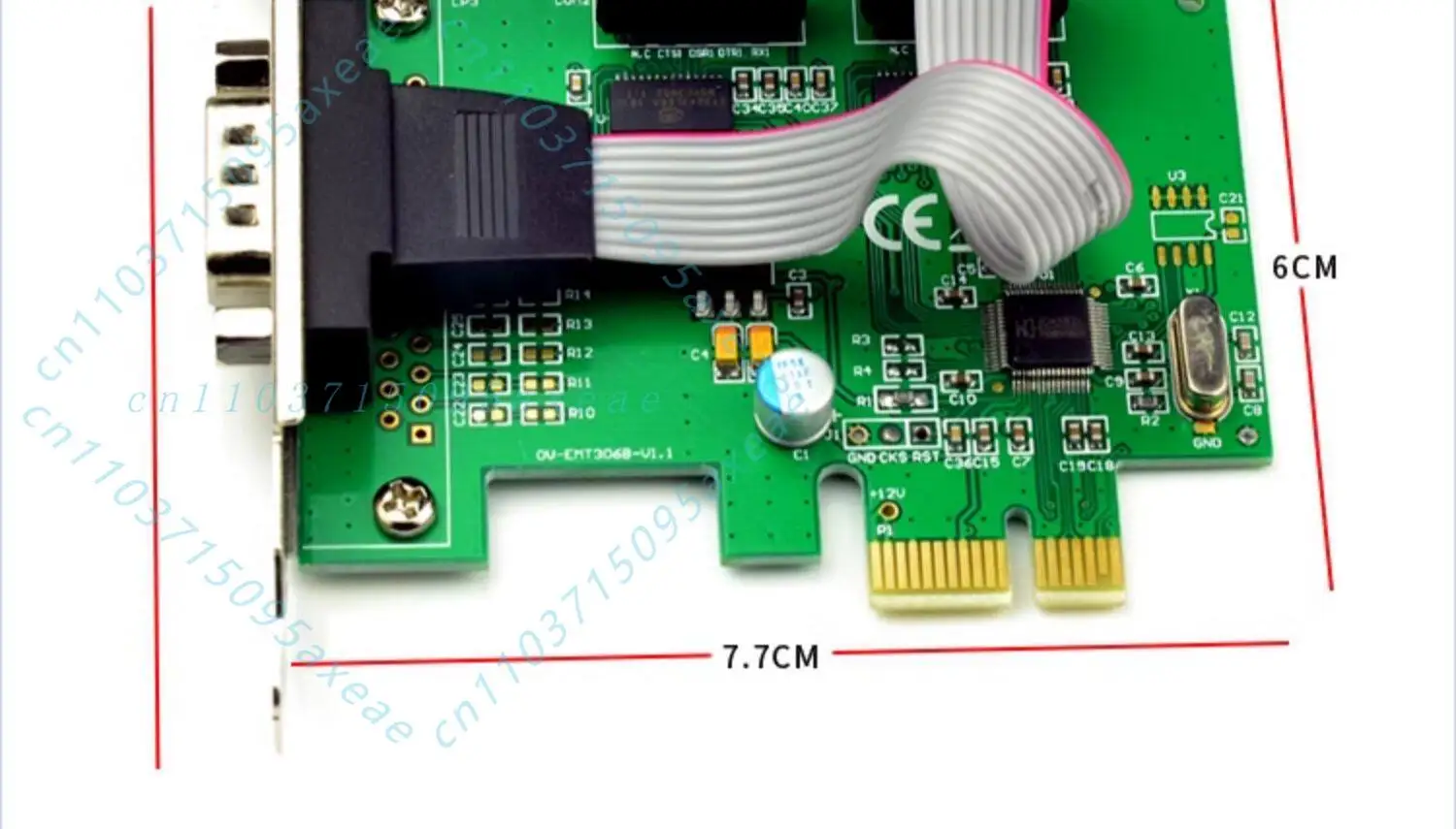 For Syba E1-PCE382-2S PCI-E to 2 Port RS232 Serial Card WCH382 Chip for Industrial POS Desktop - view 5