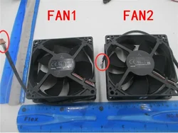NEW FAN For AD08012UX257301 09TH1 12V 80*80*25mm BenQ projector cooling fan AUB0812H-E 8025