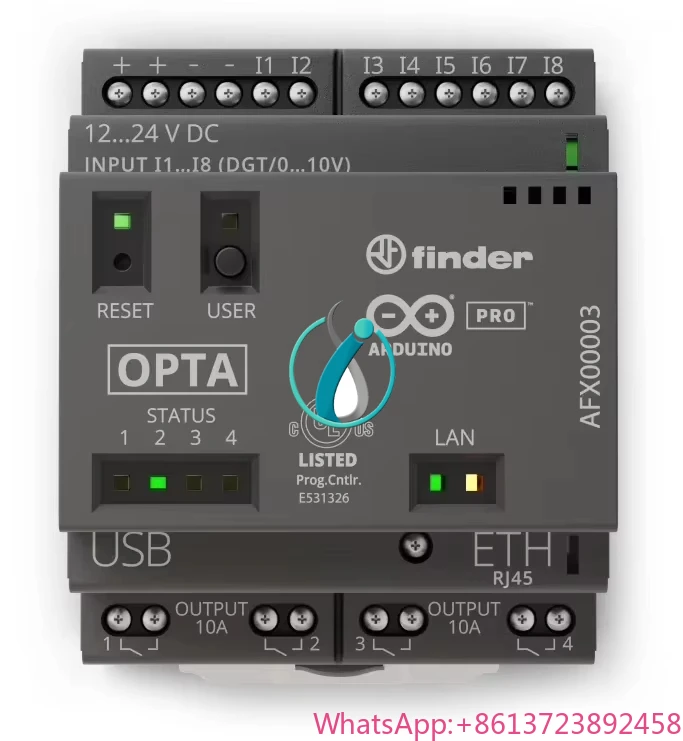 new product Arduino Opta Lite AFX00003 Micro Programmable PLC Industrial Internet of Things Ethernet
