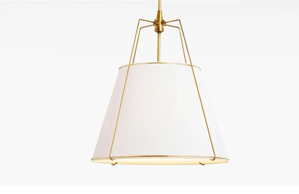 Tecido retro pingente de luz designer criativo moderno e minimalista luxo japonês restaurante bar balcão luz principal sala estar