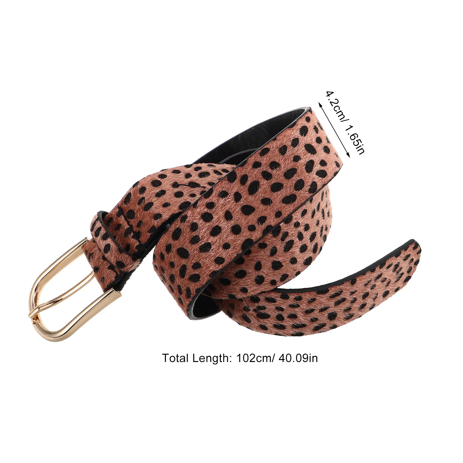 Leopard Print Waist Belt Women Fashion Pin Buckle Vintage Wide Waistband Jeans Dresses High Waist Accessories Leopard Print Belt
