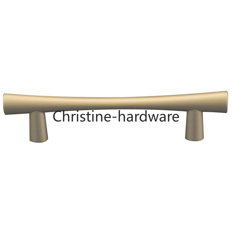 Cabinet door handle gold Chinese wardrobe drawer handle modern simple cabinet American accessories handle