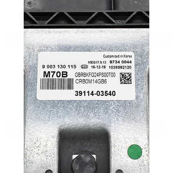 39114-03540 3911403540 Original New Engine Computer Board Control Module ECU MEG17.9.13 M70B 9003130115 For