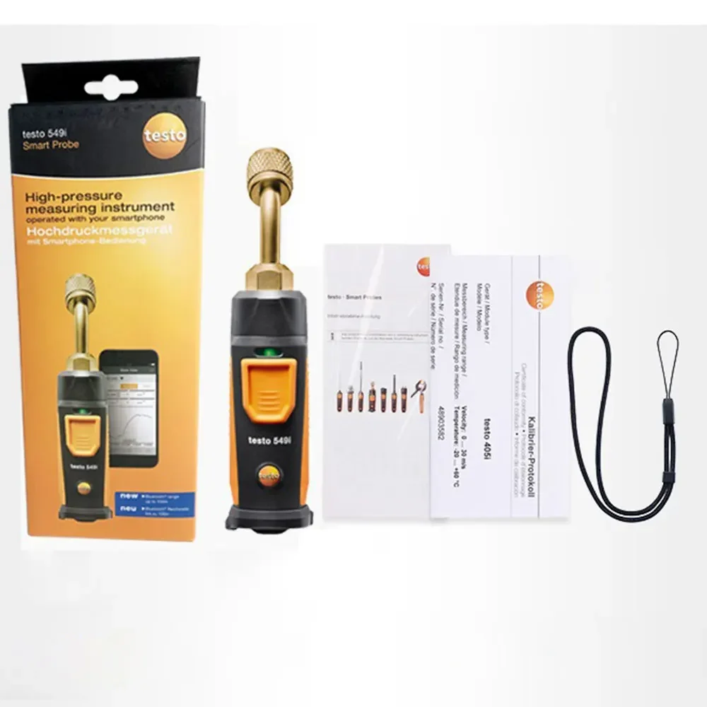 

Testo 549i 510i 115i Intelligent Wireless Pipeline Pressure Measuring Instrument Differential