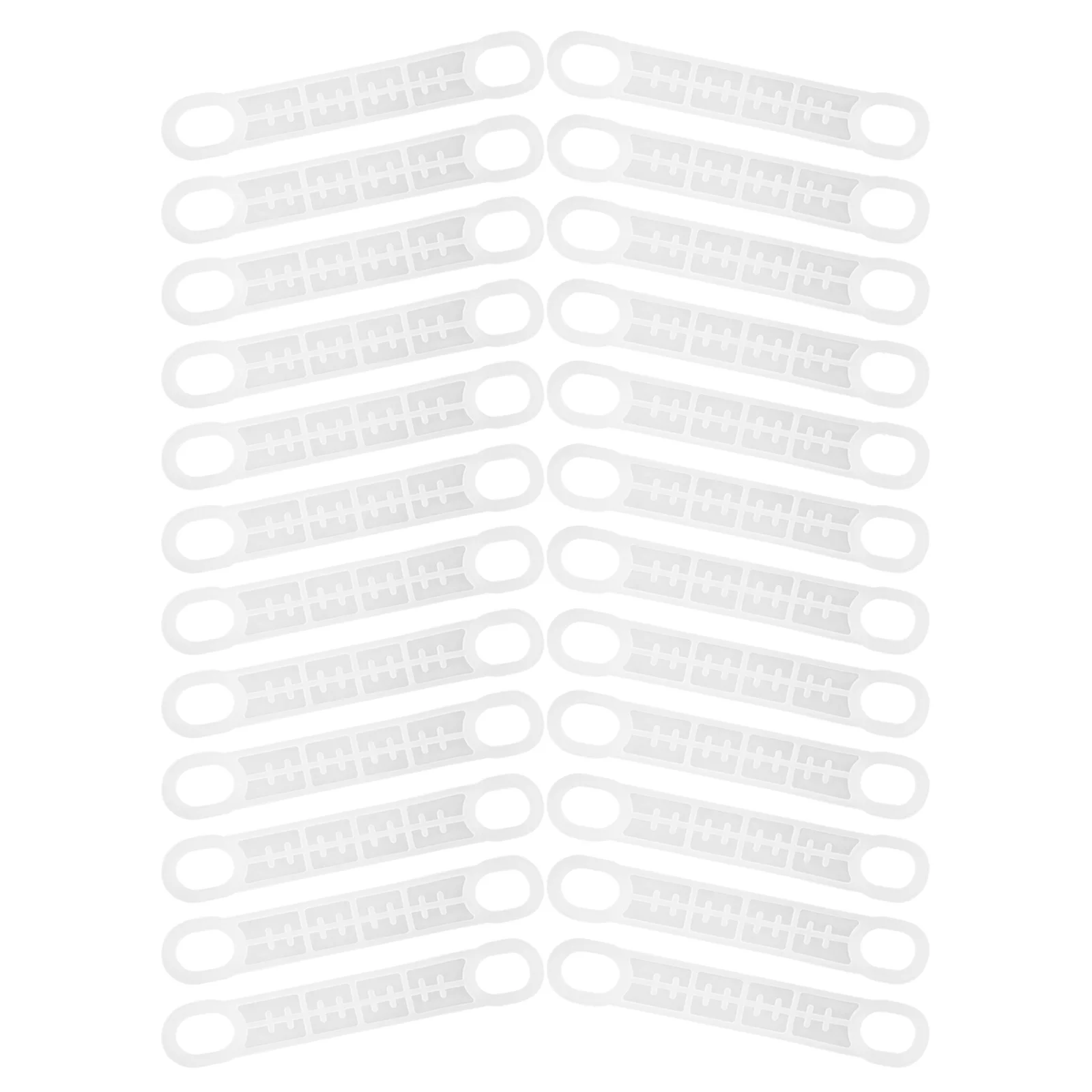 

100Pcs Silicone Non Slip Hanger Grips Clothing Shoulder Covers Transparent Strips Clothes Rack Pads Plastic Wood Hangers